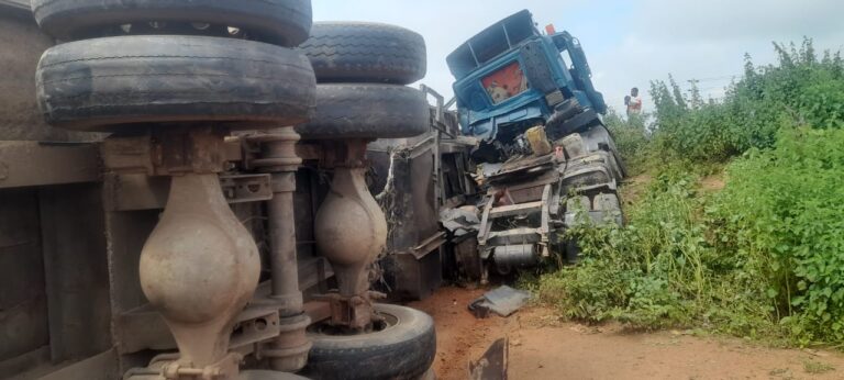 Driver, 9 Passengers Die As Bus Somersault After Hitting Stationary Truck