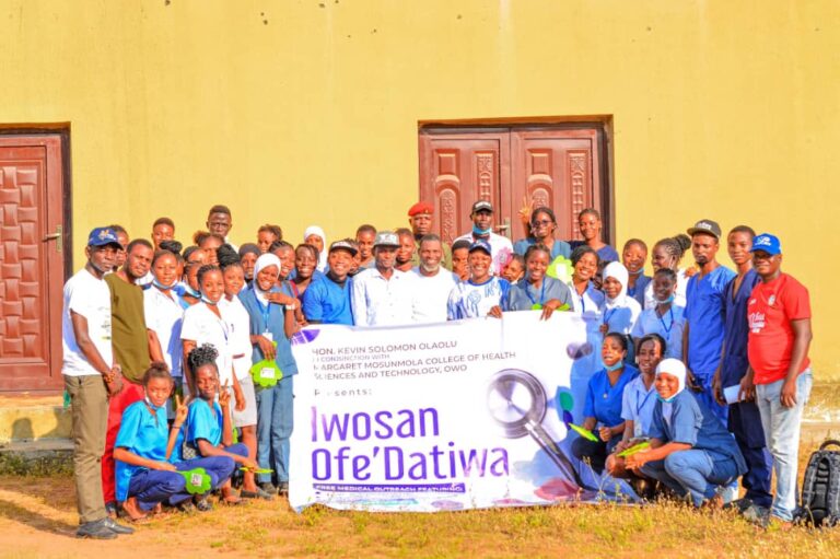 Iwosan Ofe’datiwa: Kevin Solomon Olaolu’s Free Medical Outreach, A Huge Success In Ose LG