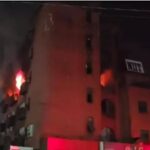 Firefighters Runs Out Of Water As Fire Guts Popular Building In Delta