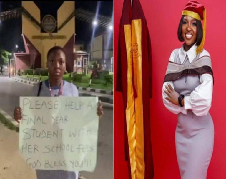 Lady Who Once Begged For School Fee Graduates From UNILAG