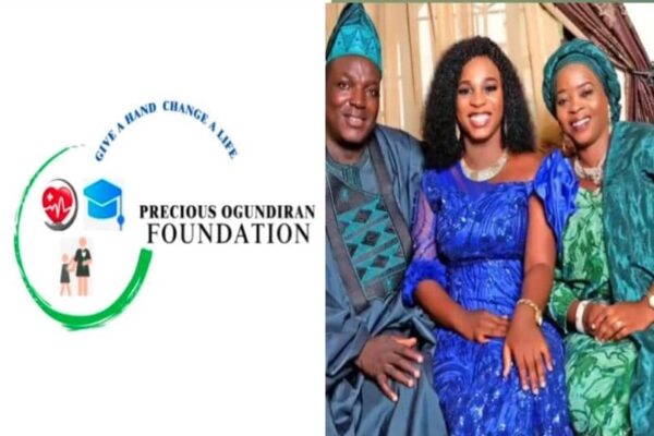 Prof. Samuel Ogundiran’s Daughter, Precious Ogundiran Kickstarts NGO