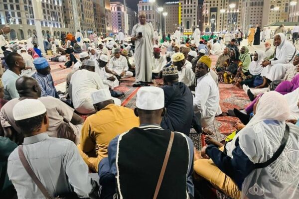 Hajj: NAHCON Team Holds Prayer In Saudi Arabia For Tinubu, Nigeria