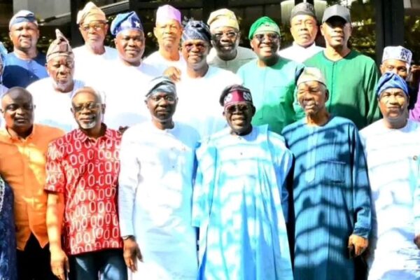 BREAKING: After Viral Snub, Tinubu Finally Meets Lagos Governor Sanwo-Olu, OthersÂ