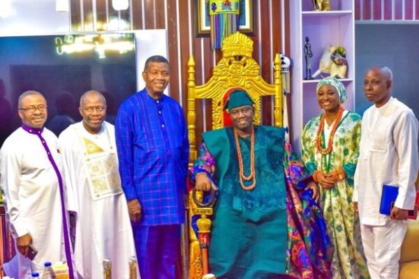 Pastor Adeboye Visits Alaafin Of Oyo