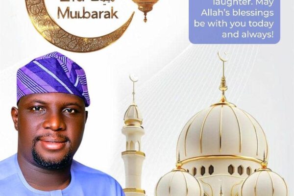Eid-el-Kabir: Hon. Sulaimon Celebrates With Muslim Ummah, Seeks Allah’s Blessings