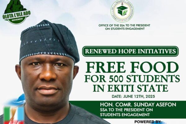 SSA On Student Engagement Marks Birthday with Compassionate Outreach In Ado-Ekiti
