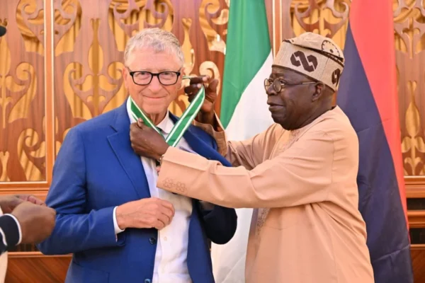 BREAKING: President Tinubu Confers National Honour On Bill Gates