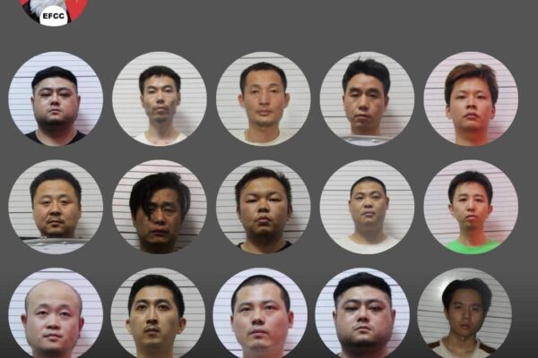 BREAKING: Court Jails 15 Chinese For Internet Fraud In Lagos