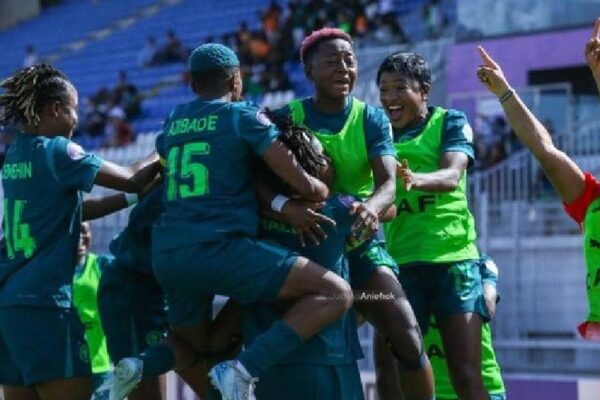 BREAKING: Alozie’s Late Strike Sinks South Africa, Sends Super Falcons To WAFCON Final