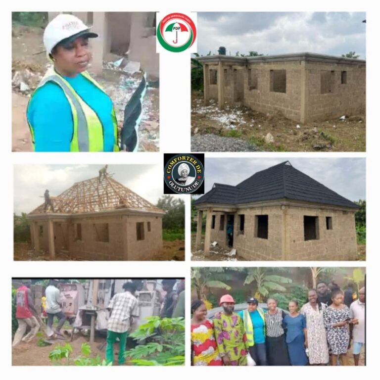 Oyo Lawmaker, Hon. Comforter Inspects Police Station Project, Pledges More Support For Schools, Community