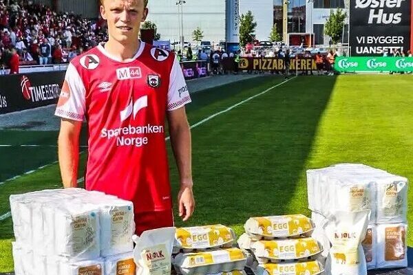 Norwegian Club Rewards Man Of The Match With Oatmeal, Eggs, Milk