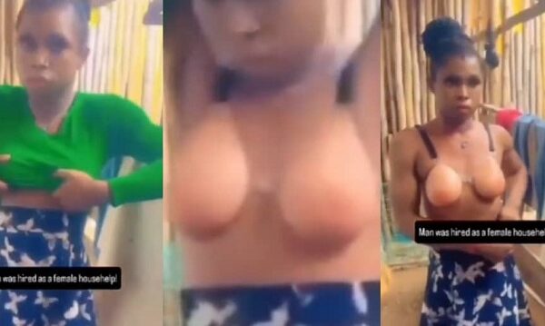 VIDEO: Hustling Busted As Family Discovers Female Househelp Is Man