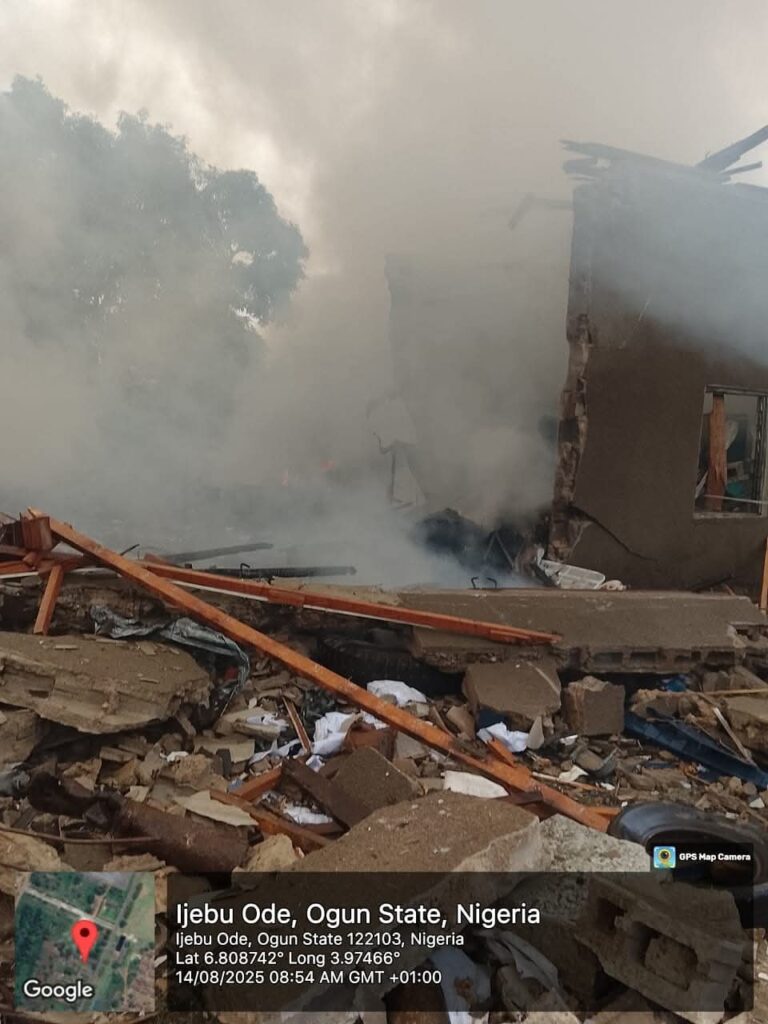 FLASH: Army Speaks Over Explosion At Ilese Barracks In Ogun State