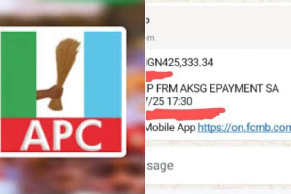 APC Governor Under Fire Over Alleged 15% ‘Compulsory Tithe’ Deduction From Political Appointees