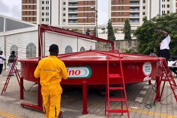VIDEO: Hilda Baci Begins Attempt To Cook World’s Biggest Pot Of Jollof Rice