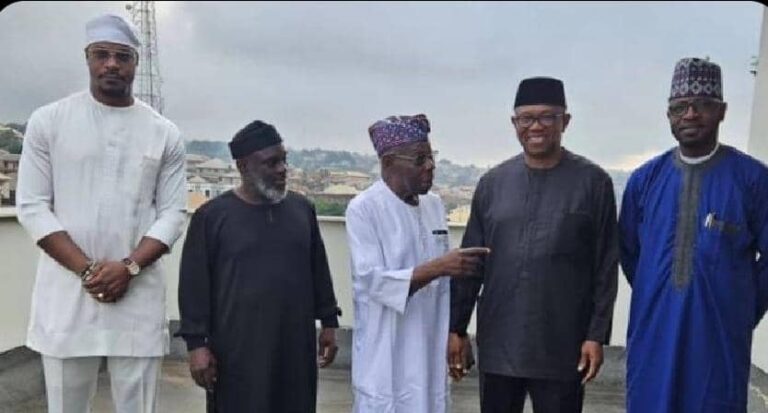 Peter Obi Holds Meetings With Obasanjo, Ladoja Ahead 2027 Elections