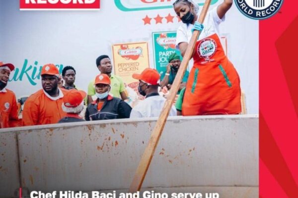 Guinness Recognizes Hilda Baci’s Largest Serving Of Nigerian Style Jollof Rice