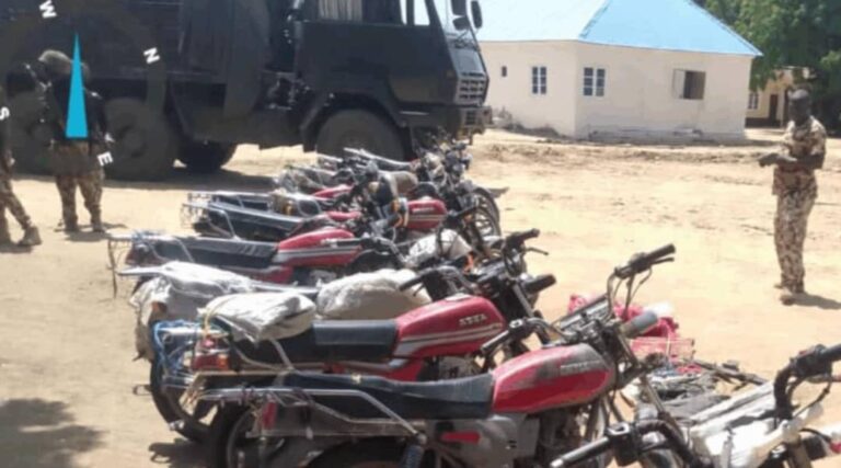Troops Kill ‘8 ISWAP Terrorists’, Recover 14 Motorcycles In Borno