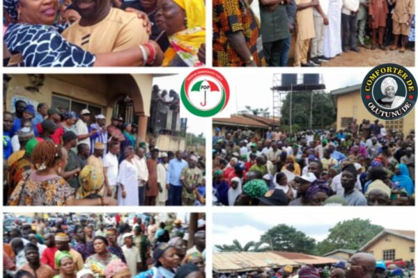 Hon. Comforter Congratulates Ibadan North PDP Chairman, Hails Peaceful Congress