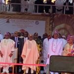 BREAKING: Tinubu Arrives Venue Of Ladoja’s Coronation As 44th Olubadan