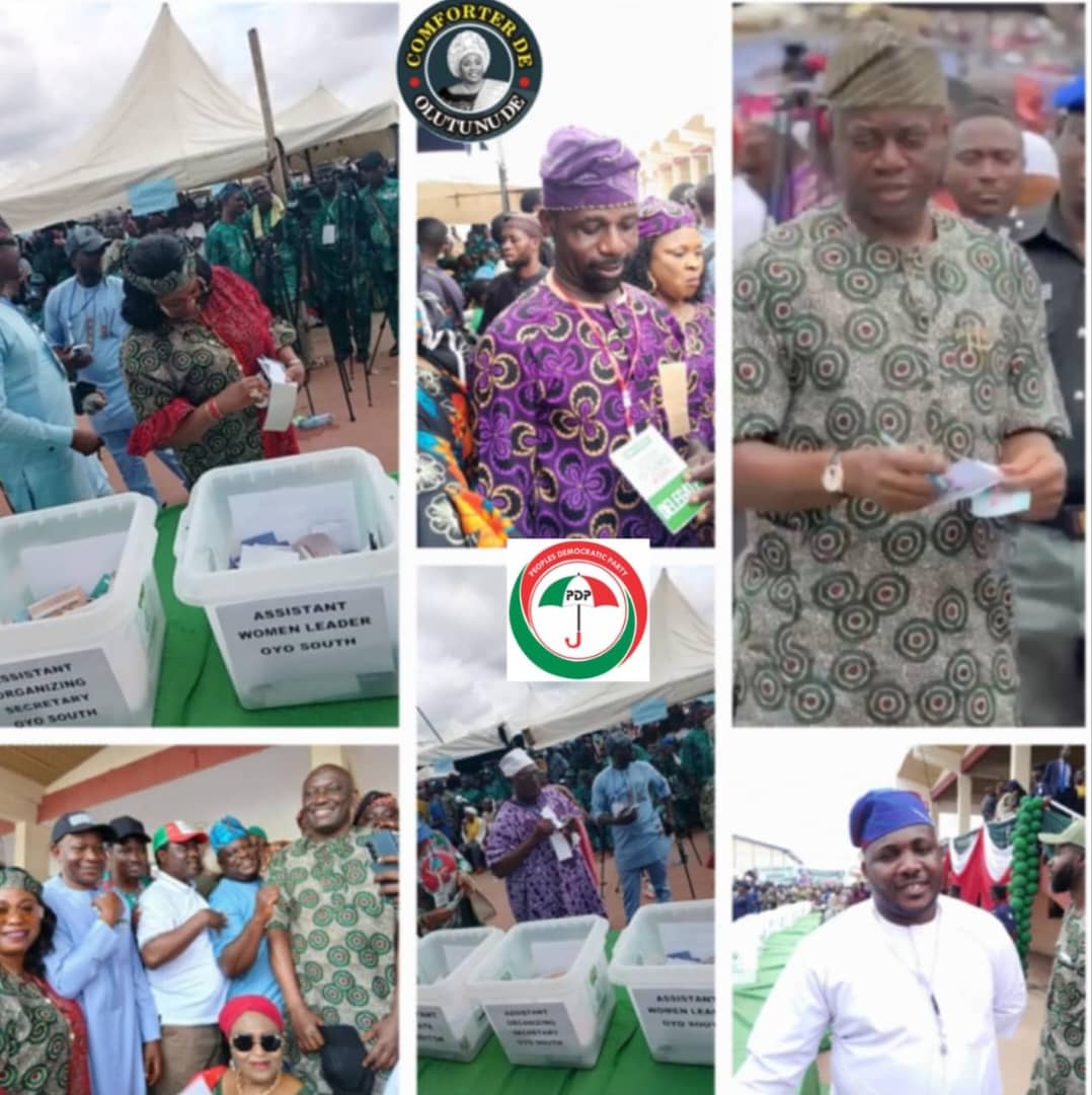 PDP Congress: Hon Comforter Thanks Gov Makinde, Congratulates Newly Elected Executives