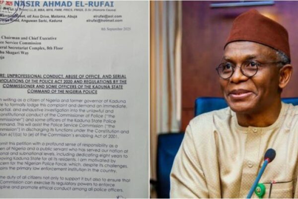 BREAKING: El-Rufai Drags Kaduna Police Commissioner To PSC For Alleged Misconduct