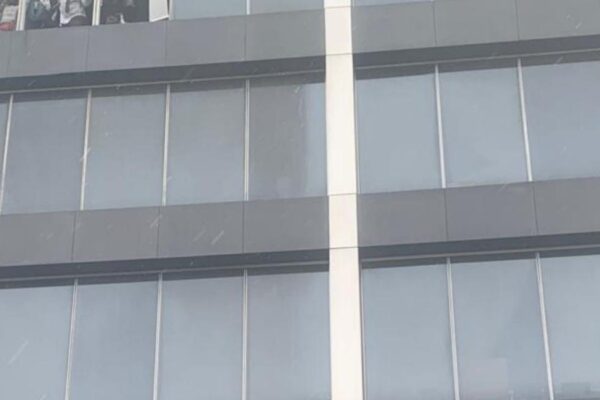 BREAKING: Fire Guts Six-Storey Afriland Tower On Lagos Island