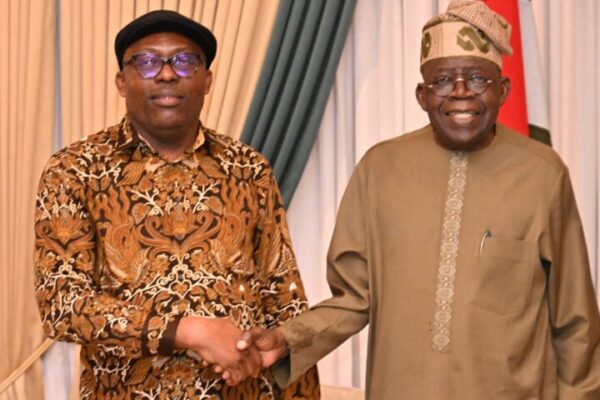 BREAKING: Tinubu In Closed-Door Meeting With Fubara In Aso Villa