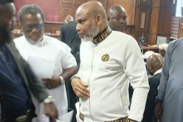 BREAKING: Kanu Fails To Open Defence, Cites Former Counsel’s Retention Of Case File
