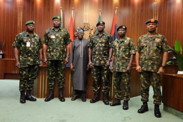 BREAKING: President Tinubu In Closed Door Meeting With Service Chiefs