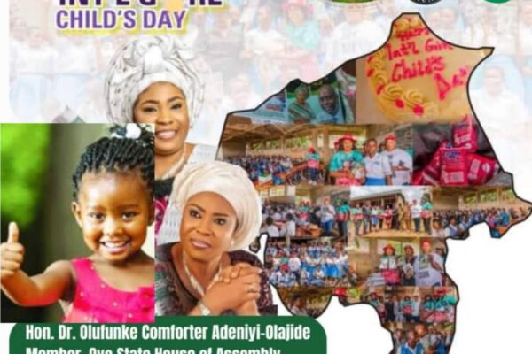 Hon. Olufunke Comforter Olajide Marks  International Day Of The Girls Child