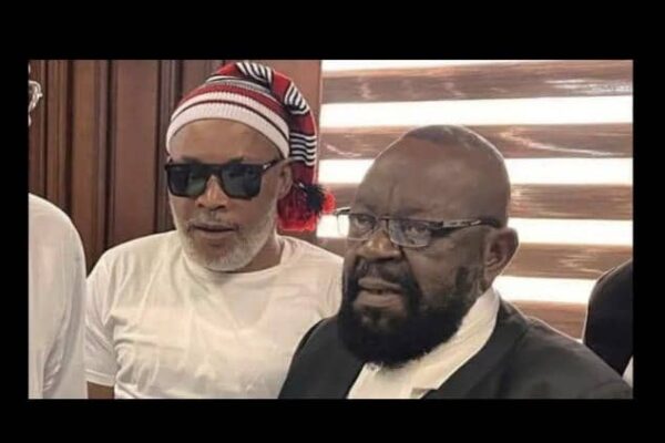 BREAKING: Nnamdi Kanu’s Brother, Lawyer To Remain In Prison As Police Stall Bail Hearing