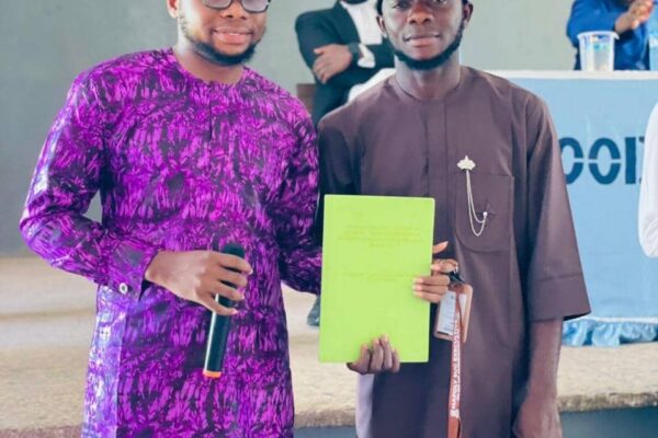 Newly Inaugurated MAPOLY SUG President Appreciates Students, Promises Progressive Leadership