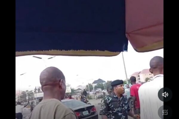 VIDEO: Police Redeploy Abuja DPO Caught Slapping Man In Viral Clip