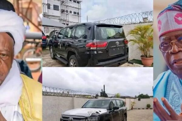 President Tinubu Gifts Brand-New SUV To Chief Imam Of Ibadanland