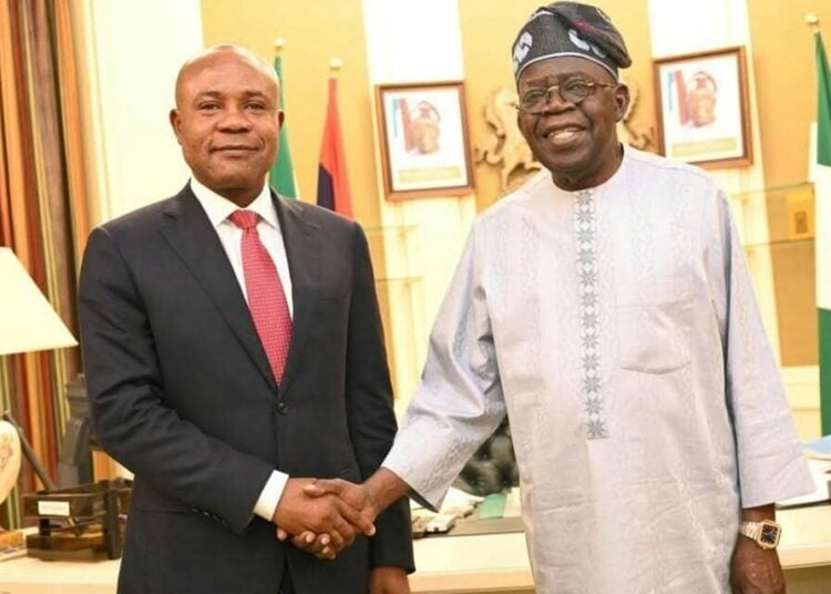 Tinubu Receives Enugu Governor, Bauchi, Cross River Senators After Defecting To APC