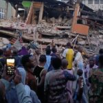 BREAKING: Many Trapped As Two-storey Building Collapses In Lagos