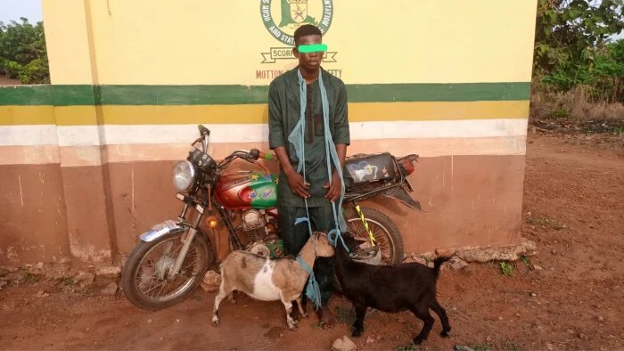 Corps Storm Church, Arrest Man During Child’s Naming For Stealing Three Goats