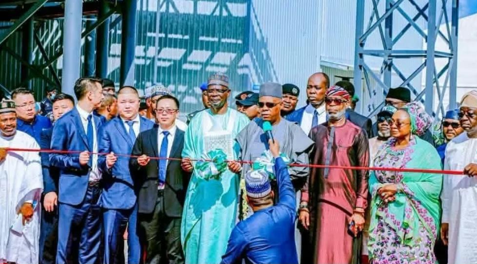 Tinubu Unveils ‘West Africa Largest  Lithium Plant’ In Nasarawa