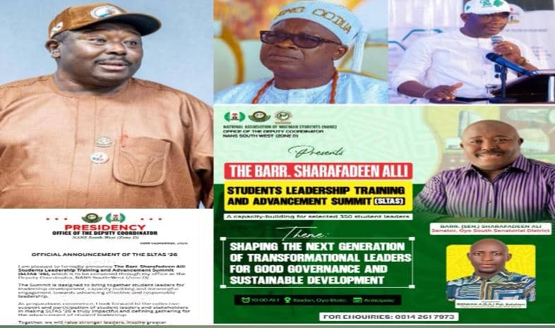 NANS South-west Names BSA, JDS, Asefon For Students Leadership Training And Advancement In Ibadan